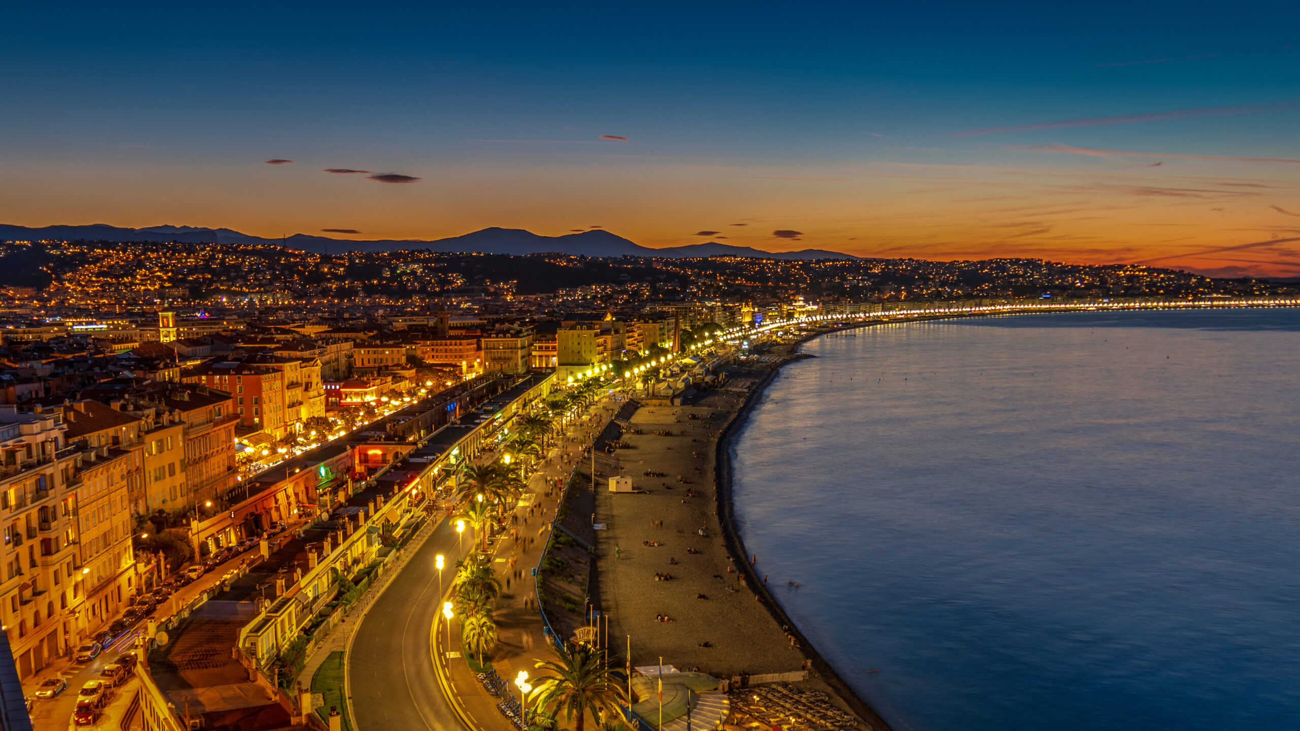 el amanecer en tenerife sur