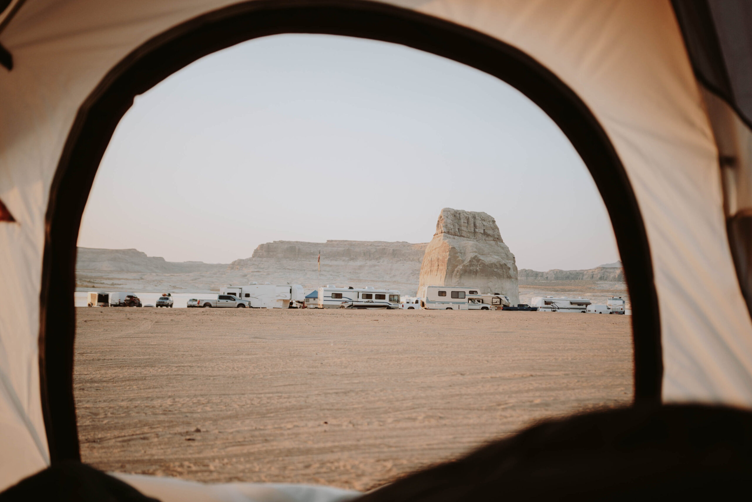 playa para acampar en tenerife